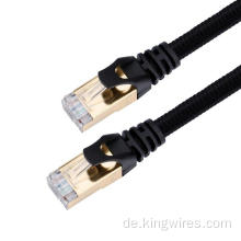 Nylon-geflochtenes CAT8-Ethernet-Netzwerkkabel